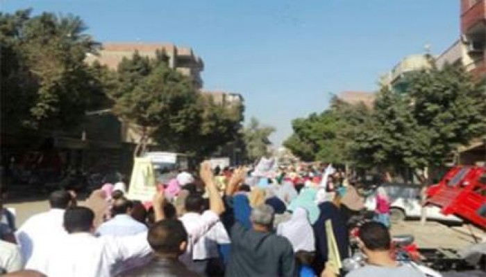 قوات الانقلاب تقتحم البدرشين وتعتدي على الثوار بالغاز والخرطوش