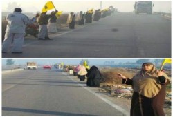 ثوار كفرالشيخ ينظمون سلسلة بشرية بالرياض رافضة للانقلاب العسكري