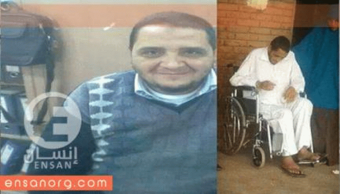 تقرير لمنظمة إنسان : ضحية الإهمال الطبي الفاضح في السجون المصرية " أبو بكر القاضى "