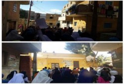 "طلاب ضد الانقلاب" يتظاهرون في المنيا للتنديد باعتقال زملائهم
