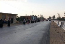 الشرقية: سلاسل بشرية أمام قرية الصوة مركز أبو حماد ضمن فعاليات "عودوا لثكناتكم"