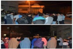 وقفة احتجاجية لـ"طلاب ضد الانقلاب" في قرية بدمياط