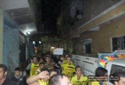 مسيرة ليلية بقرية "بهرمس" تهتف: "عودوا إلى ثكناتكم"