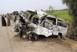 نزيف الطرق يتواصل : مصرع وإصابة 18 علي طريق "سوهاج- دار السلام"