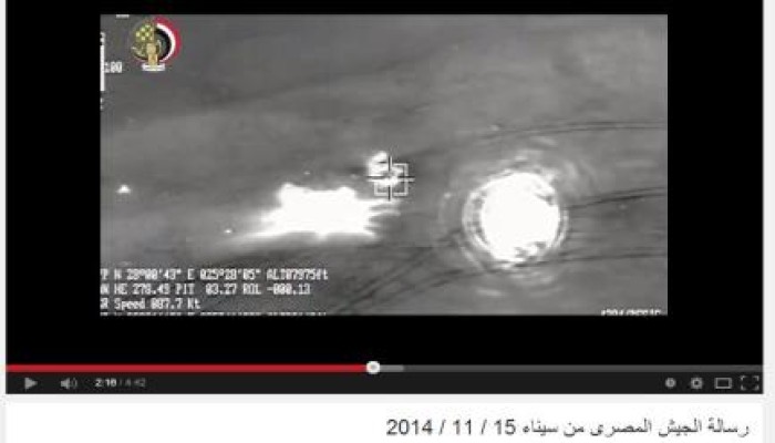 الجيش ينشر عمليات استهداف مهربين بالصحراء الغربية  على أنها من سيناء