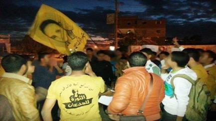 البحيرة:"عفاريت وداي النطرون" تتظّاهر لإسقاط الانقلاب