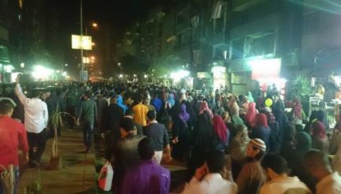 بالصور .. ثوار عين شمس والزيتون والحدائق والسلام والمرج ينظمون مسيرة حاشدة بميدان النعام