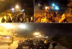 مسيرة حاشدة لأهالي الصف تضامنًا مع المعتقلين