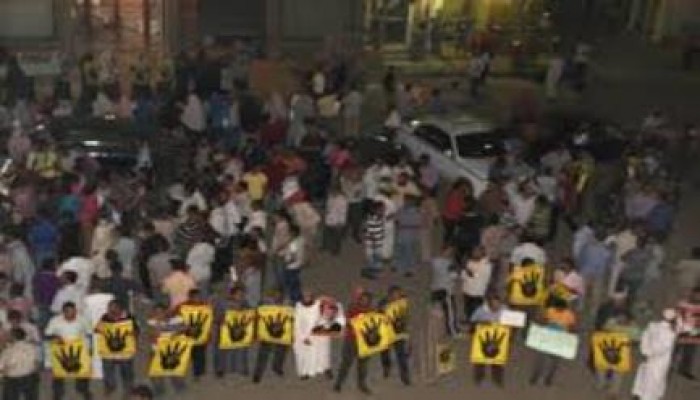 الجيزة: مسيرة ليلية لأهالى الصف تطالب بعودة الشرعية ومحاكمة الانقلاب