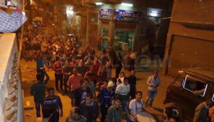 قوات أمن الانقلاب تعتدي على مسيرة ب‏القليوبية‬