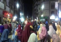 وقفة ومسيرة بأسيوط لمطالبة الجيش بالعودة للثكنات