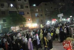 ثوار الهرم يتحدون قوات الأمن بمسيرة ليلية حاشدة