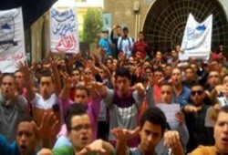 طلاب أزهر "تفهنا الأشراف" ب‏الدقهلية ينتفضون قبل ساعات من إنتفاضة السجون الثالثة
