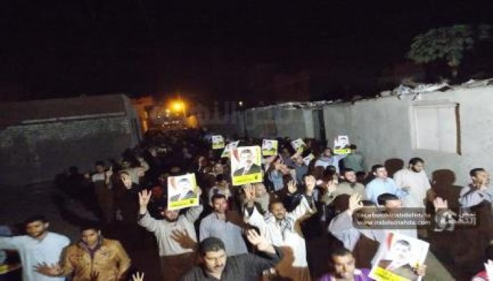 ثوار المنصوية يطالبون بمحاكمة السيسى وقادة المجلس العسكرى