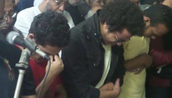 بالصور .. جنازة شعبية لشهيد سجون الانقلاب "زكي ابو المجد"