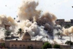 شمال سيناء : إصابة 6 مواطنين إثر سقوط قذيفة من جيش السيسي على منزلهم في رفح