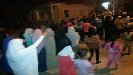 مسيرة حاشدة لطلاب ضد الانقلاب بالكاشف بدمياط