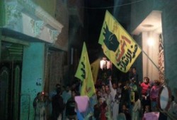 أشمنت ببنى سويف تهتف: "هاتوا اخواتنا من الزنازين .. احنا إخوان المعتقلين"