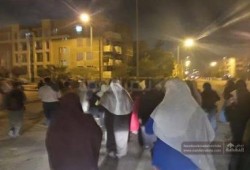 وقفة ومسيرة لثوار أكتوبر في أول أيام انتفاضة السجون