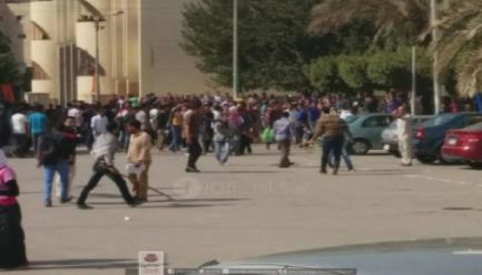 مليشيات الانقلاب تقتحم جامعة الفيوم وتعتقل عددا من الطلاب