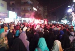 مسيرة حاشدة بالمطرية توحد الطيف الثوري إحياء لذكرى محمد محمود