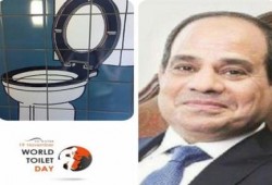 نشطاء: هدايا مولد «أبو المراحيض».. فضيحة المنتخب وانهيار البورصة