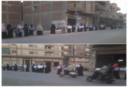 الغربية: سلسلة بشرية لزوجات وأبناء المعتقلين بقرية الراهبين (فيديو)