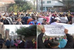 مسيرة حاشدة لثوار البصارطة بدمياط فى جمعة قوتنا فى وحدتنا