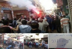 مسيرة فى جمعة قوتنا في وحدتنا  بشبين القناطر  رفضًا للانقلاب