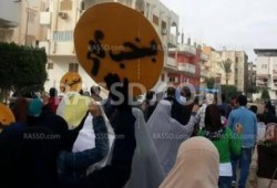 مسيرة بدمياط الجديدة تضامنًا مع المعتقلين في انتفاضة السجون