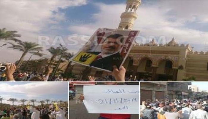 تظاهرات في ‏القليوبية رفضًا للعسكر في جمعة "قوتنا في وحدتنا"