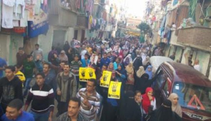 الاسكندرية : مسيرة لثوار الرمل رفضا لحكم العسكر