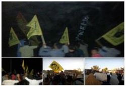 البحيرة: مسيرة ليلية لـ"ثوار مركز دمنهور" تندد باستهداف حرائر الأزهر