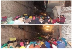 مسيرة منددة بالأحوال الاقتصادية في "سمالوط"