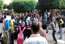 اعتصام جزئي بسبب الفصل التعسفي للطلاب  بكلية العلوم جامعة ‏الإسكندرية