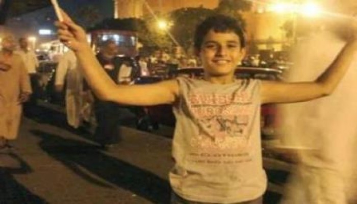 الانقلاب يحبس الطفل محمد عبداللطيف لرفضه الحكم الجائر بحق "مأمون"