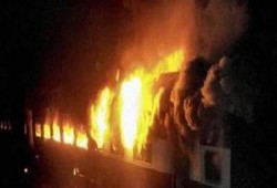 مصرع شخص تفجير بسكك حديد بني سويف