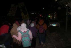 المنوفية : مسيرة ليلية لشباب ضد الانقلاب بشبين الكوم