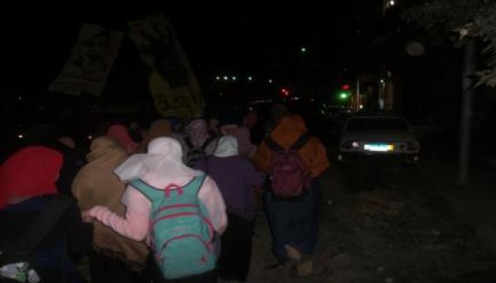 المنوفية : مسيرة ليلية لشباب ضد الانقلاب بشبين الكوم