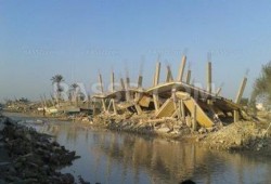 بالصور .. الأمطار تحول دون قصف قوات الجيش لمنازل أهالي رفح المصرية