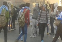 بالصور : طلاب مدارس ضد الانقلاب بمدينة نصر ينظمون فاعلية أمام"طلعت الأزهري"ويقطعون الطريق