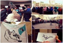 سلاسل بشرية ومظاهرات حاشدة تجوب أرجاء كلية الدراسات الإسلامية ب‏المنصورة‬