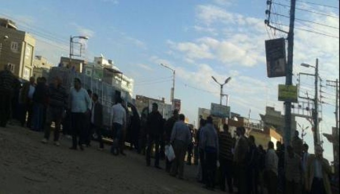 أهالي الدقهلية يقطعون الطريق احتجاجًا على اختطاف فتاة