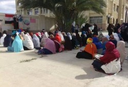 مظاهرات بجامعة الأسكندرية تنديدًا باعتقال الطلاب