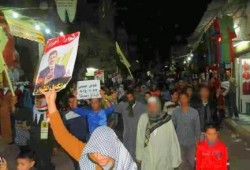 البحيرة: "ثوار حوش عيسي" يتظّاهرون دعمًا لانتفاضة الشباب المسلم