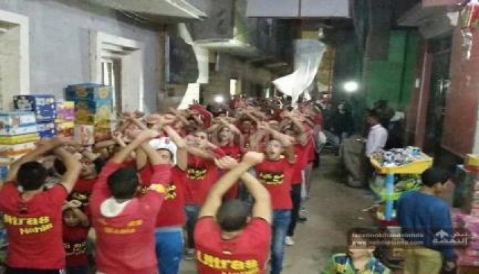 الجيزة: أولتراس ناهيا ينتفض لدماء الشهداء