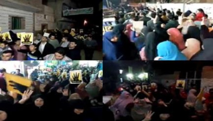 الآلاف في كرداسة يطالبون بعودة الشرعية