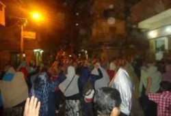 البحيرة: ثوار كفر الدوار يواصلون حراكهم الثوري فى مسيرة ليلية حاشدة