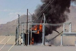 مجهولون يضرمون النار بمحول كهرباء في أسيوط فجرًا