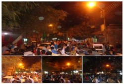 ثوار بني سويف يطالبون بالإفراج عن المعتقلين في مسيرة ليلية